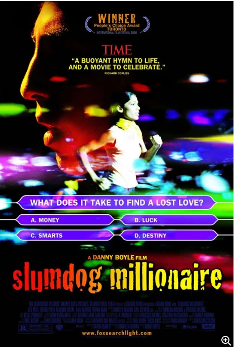 【夸克网盘】英国电影《贫民窟的百万富翁》（2008 ）奥斯卡金像奖最佳影片 中英双字 又名：一百万零一夜、贫民百万富翁、贫民富翁、山寨富翁、阳光小阿三 剧情 / 爱情 豆瓣8.6-燕窝网盘资源下载网