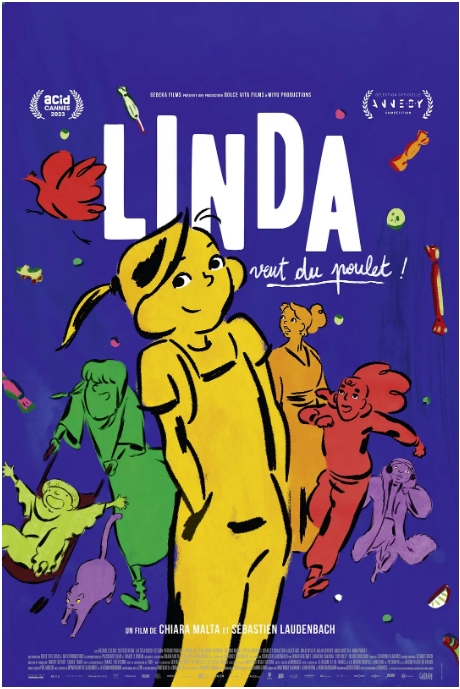 [夸克网盘]法国动漫电影《琳达想吃鸡肉》（2023）喜剧 / 动画 / 家庭 豆瓣8.0-燕窝网盘资源下载网